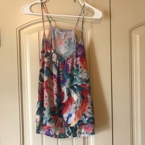 H&M floral tank